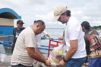 Thiago Abrahim intensifica presença no interior e participa do Natal Solidário em São Sebastião do Uatumã