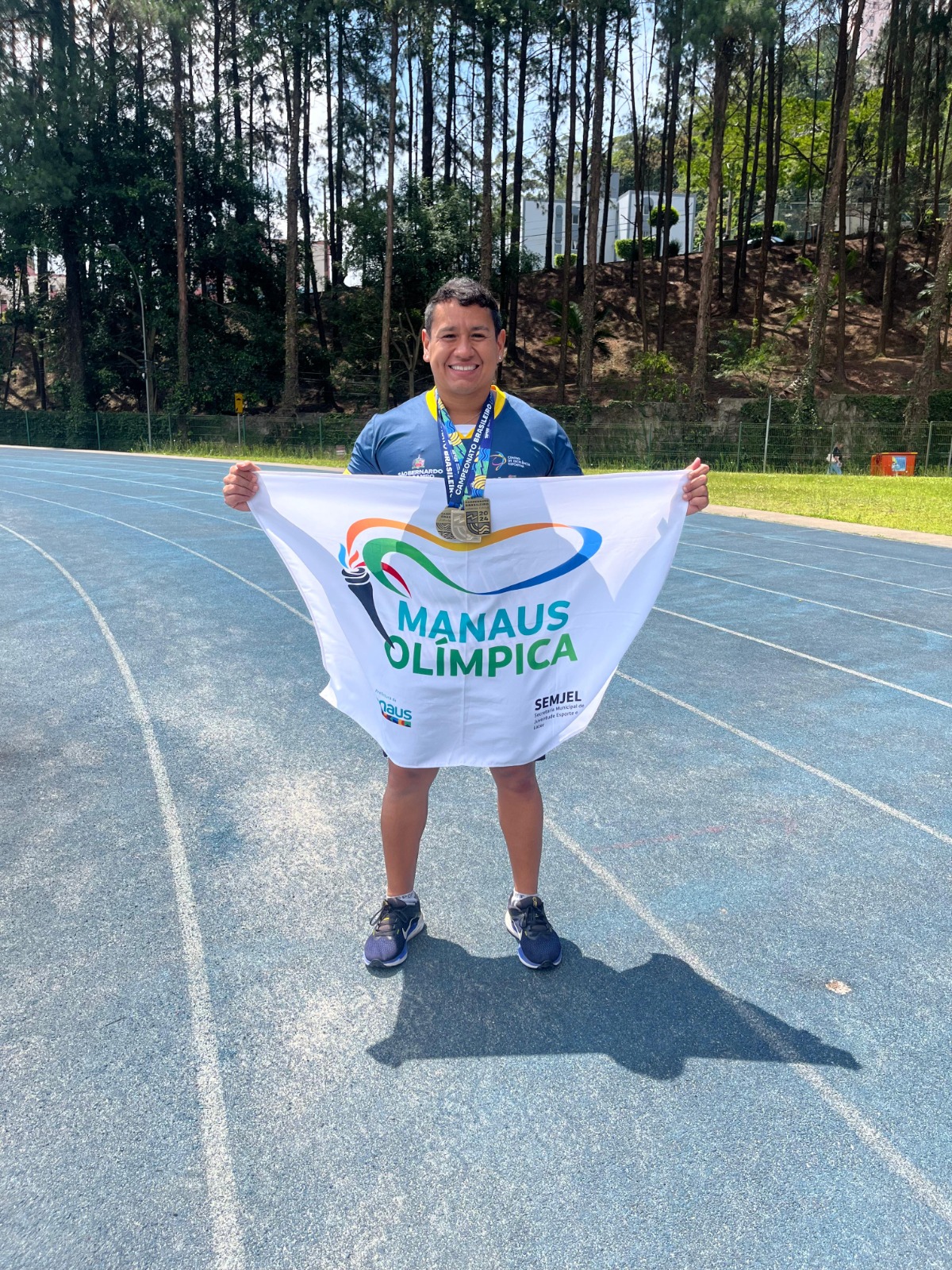 Brendow Christian encerra temporada com tricampeonato brasileiro no lançamento de dardo F12