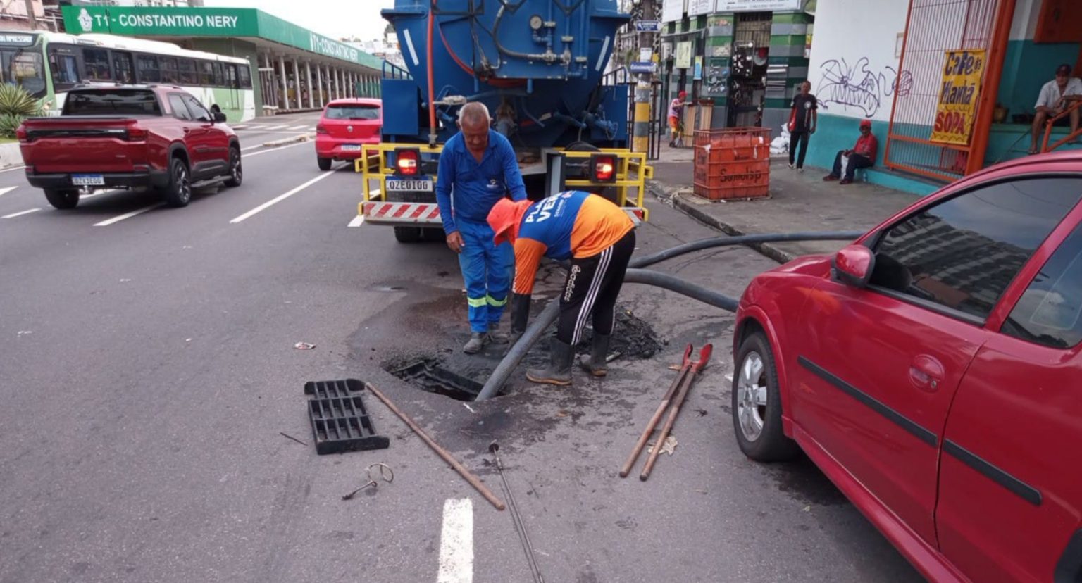 Prefeitura intensifica frentes de obras e reforça infraestrutura no centro histórico