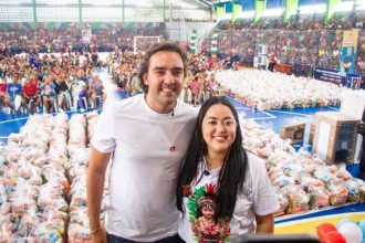Thiago Abrahim participa do ‘Natal que Acolhe’ e leva mensagem de cuidado e solidariedade a Maués