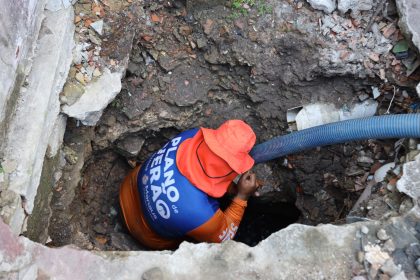 Prefeitura executa obra emergencial de recuperação no Centro
