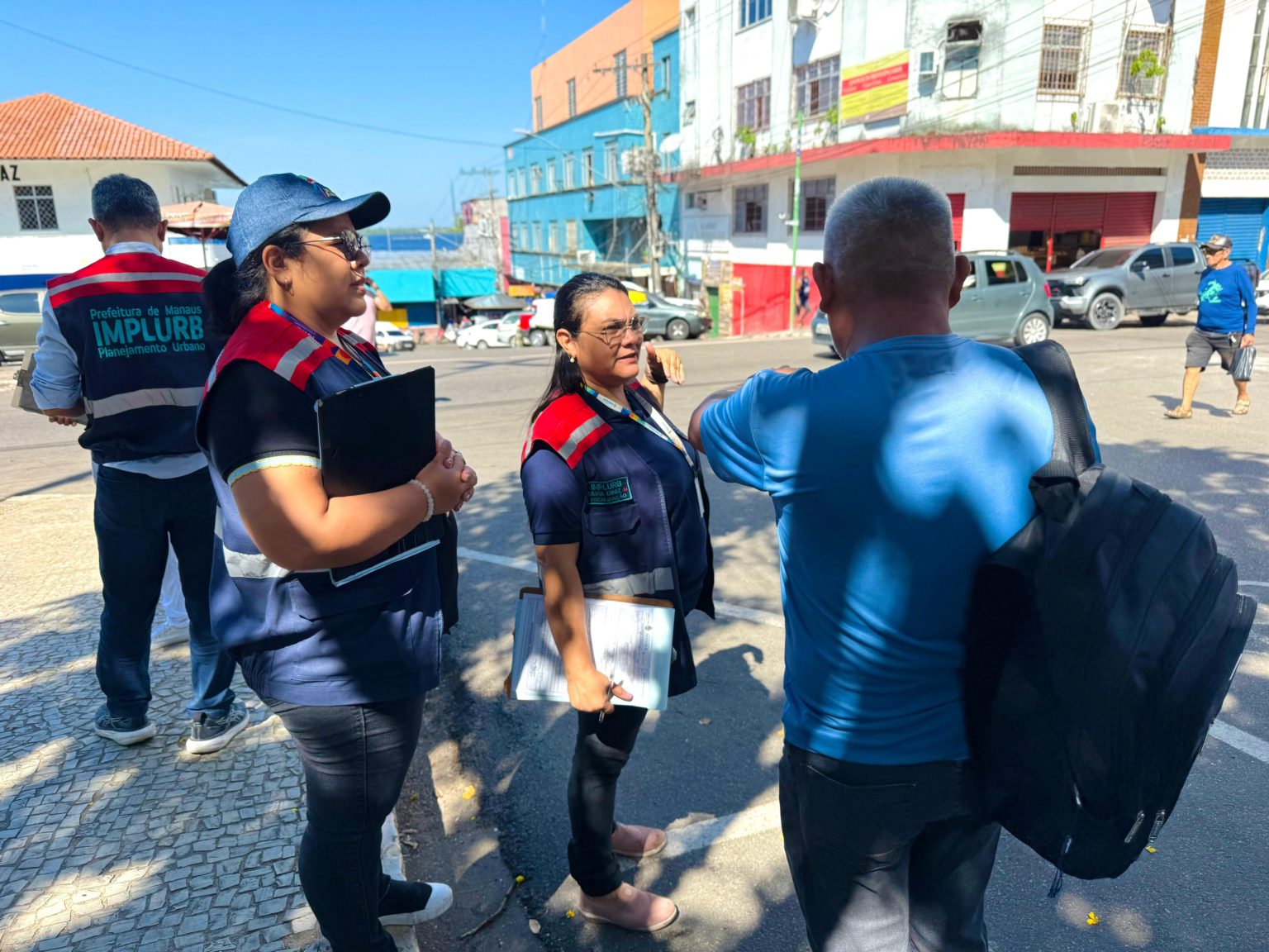 Fiscalização da Prefeitura de Manaus fez 105 desobstruções durante ‘Mutirão no Bairro’ no Centro