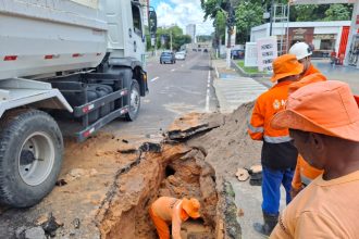 PMM realiza obra de recuperação em trecho de drenagem