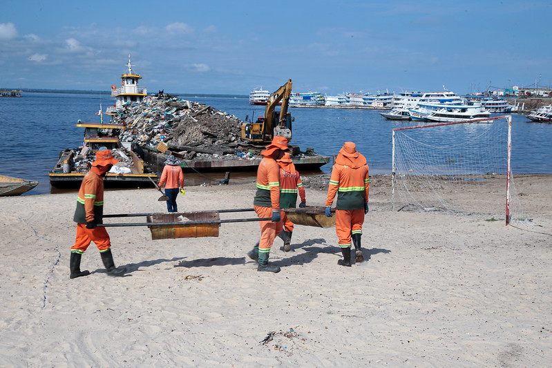 Prefeitura inicia nova fase de revitalização da praia da Ponta Branca