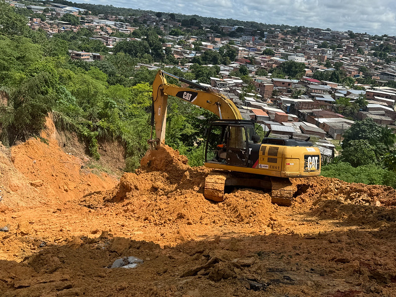 Prefeitura de Manaus inicia obra de contenção de erosão no conjunto Canaranas