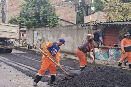 Prefeitura de Manaus avança com obras de recuperação asfáltica