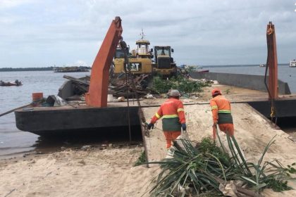 Prefeitura avança na revitalização da praia da Ponta Branca
