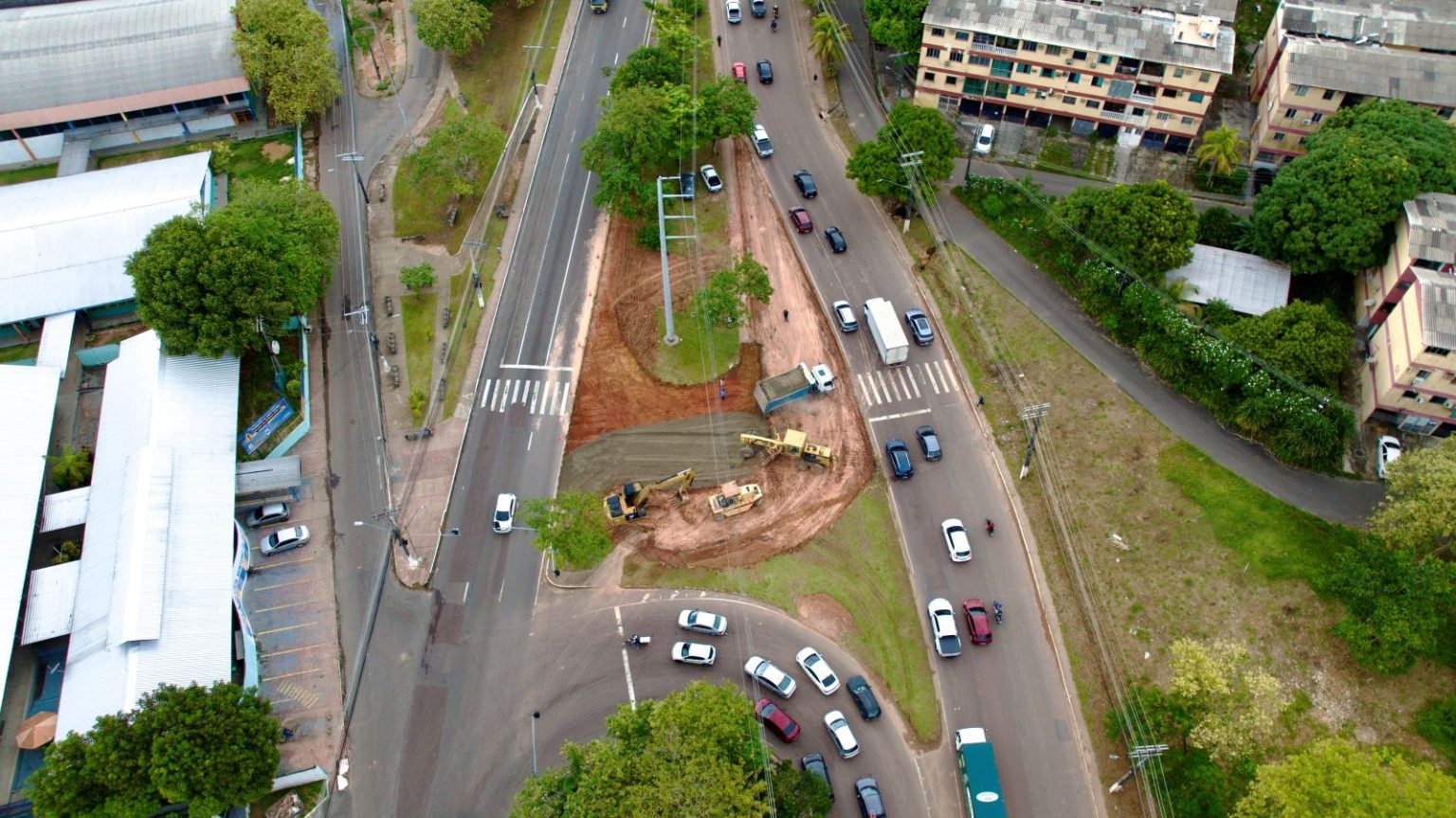 Prefeitura avança com a construção do complexo viário Passarão