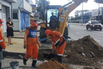 Prefeitura realiza obra emergencial na avenida Constantino Nery