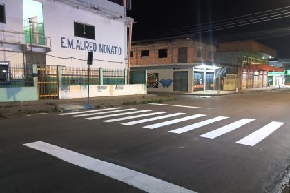 Prefeitura de Manaus avança com programa de sinalização viária e reestruturação da malha urbana em todas as zonas da cidade