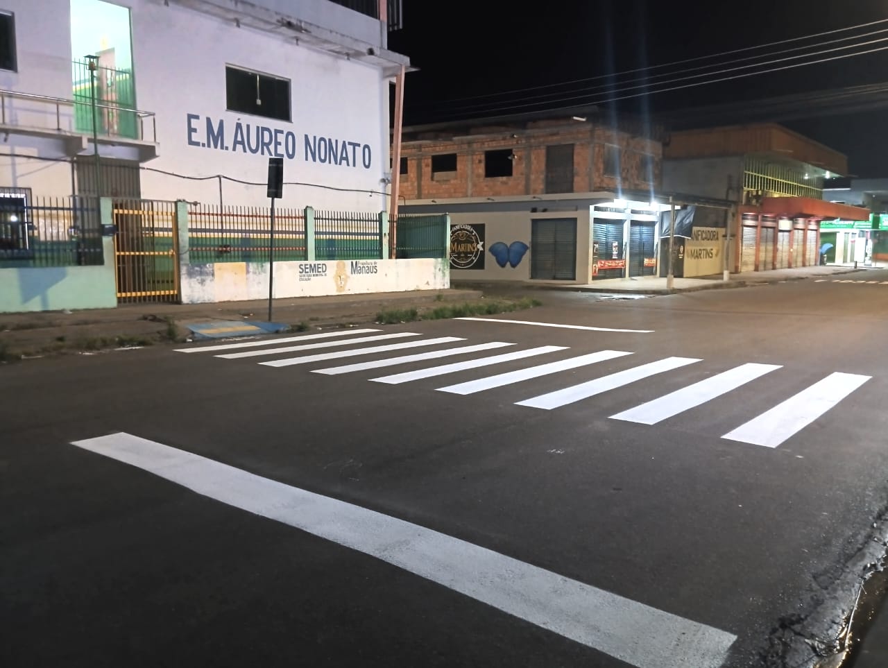 Prefeitura de Manaus avança com programa de sinalização viária e reestruturação da malha urbana em todas as zonas da cidade