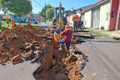 Prefeitura de Manaus recupera rede de drenagem em via do bairro Planalto