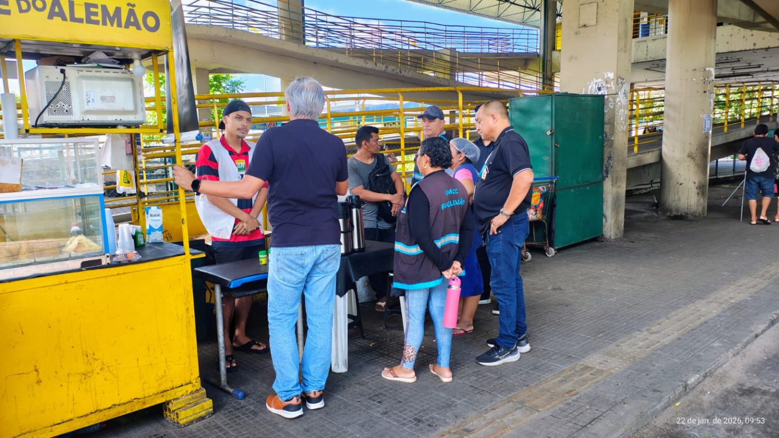 Prefeitura inicia ação de ordenamento e fiscalização no T4 e T5