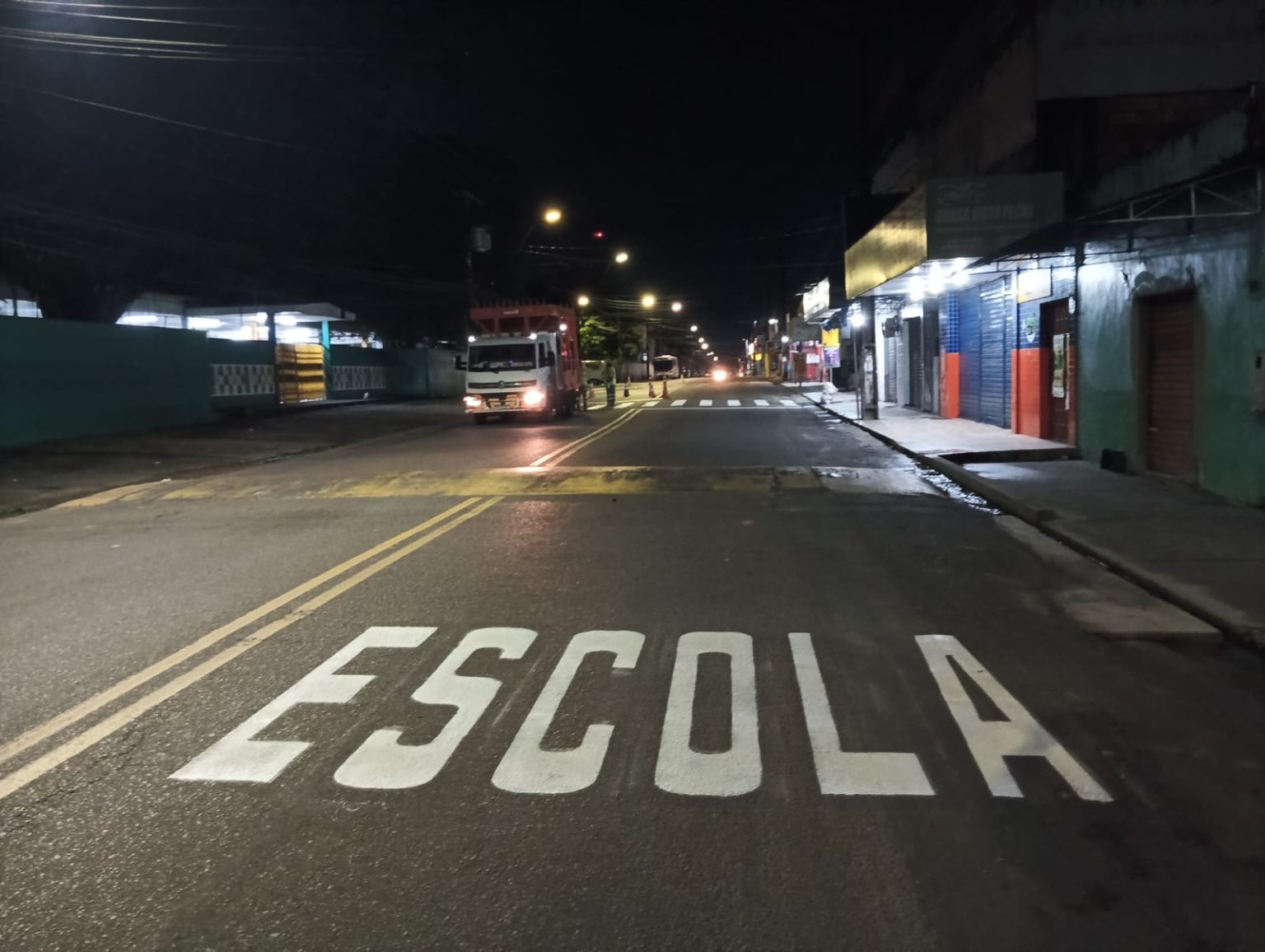 Ações da prefeitura reforçam segurança viária em áreas escolares de Manaus