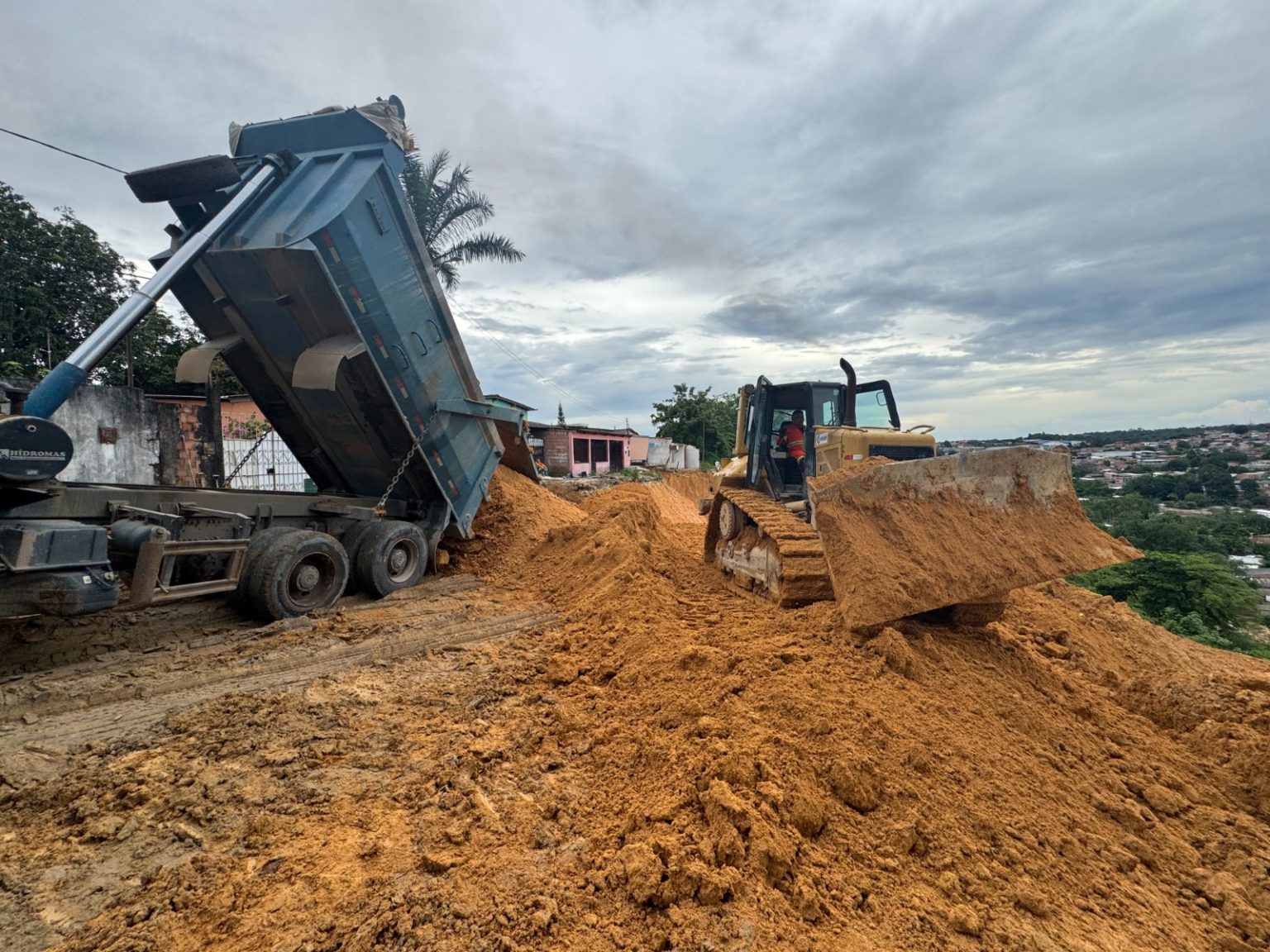 Prefeitura avança em obra de contenção de erosão no Canaranas