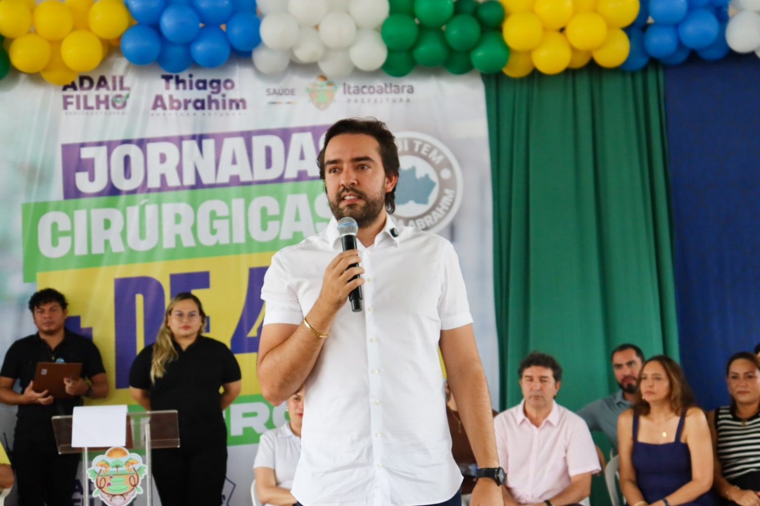 Emendas de Thiago Abrahim garantem jornadas de cirurgias em Itacoatiara