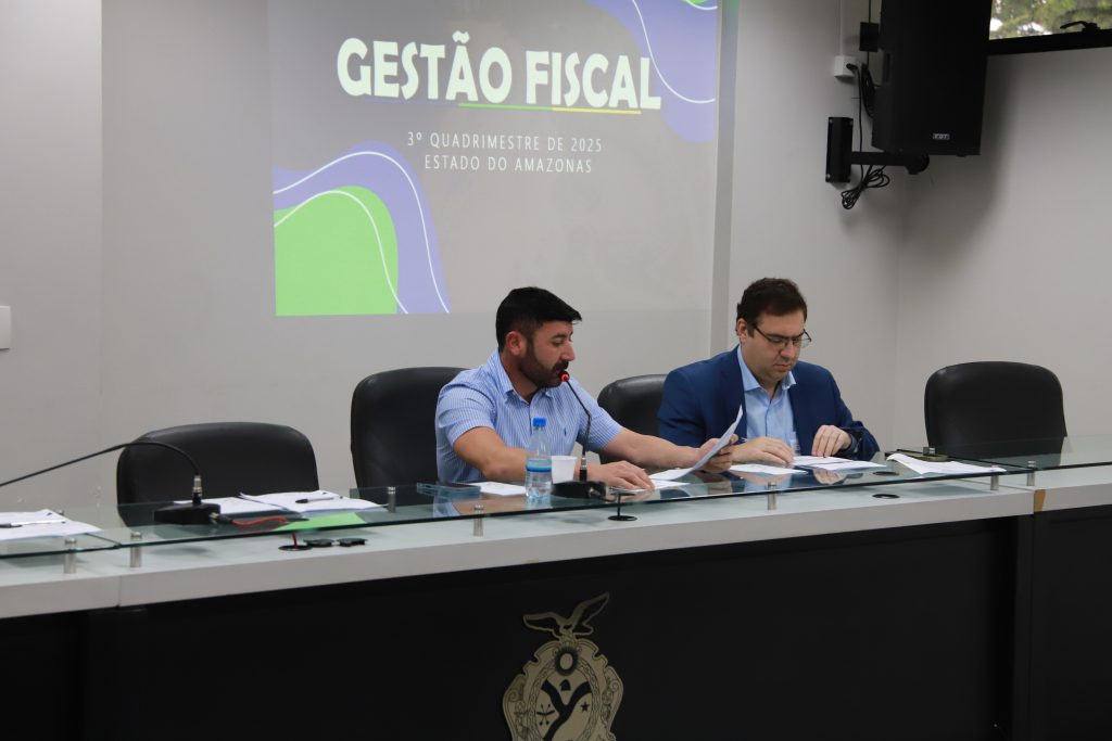 Assembleia Legislativa recebe Relatório de Gestão Fiscal do 3º quadrimestre de 2025 e destaca equilíbrio das contas públicas
