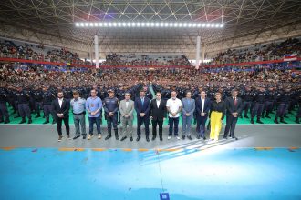 Cabo Maciel destaca entrega de documentação de candidatos do concurso da PMAM