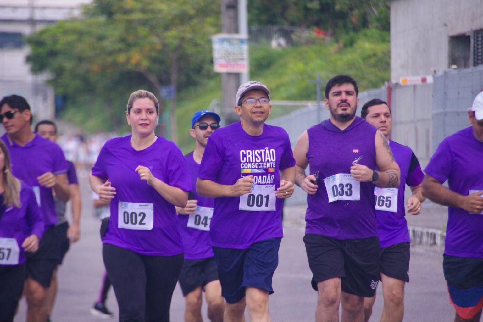 Comissão de Esporte da Aleam realiza Corrida Fevereiro Roxo
