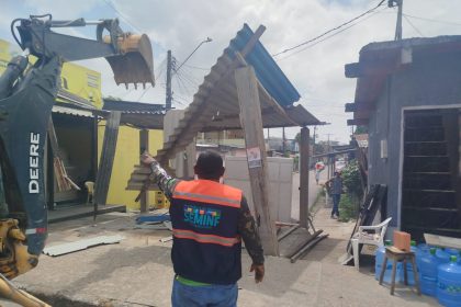 Segunda demolição em construção irregular no São José