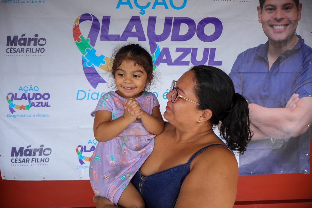 Deputado Mário César Filho leva ação ‘Laudo Azul’  para 100 crianças em Manaus durante feriado de Carnaval