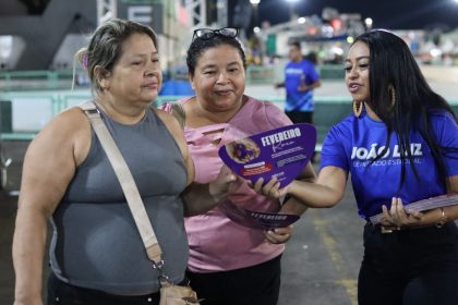 Frente Parlamentar de Cuidados e Prevenção à Depressão, Suicídio e Drogas da Aleam realiza ações do Fevereiro Laranja e Roxo no Sambódromo