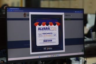Cota única do Alvará 2026 vence nesta quinta-feira