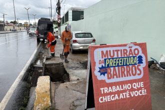 Prefeitura de Manaus corrige tubulação prejudicada