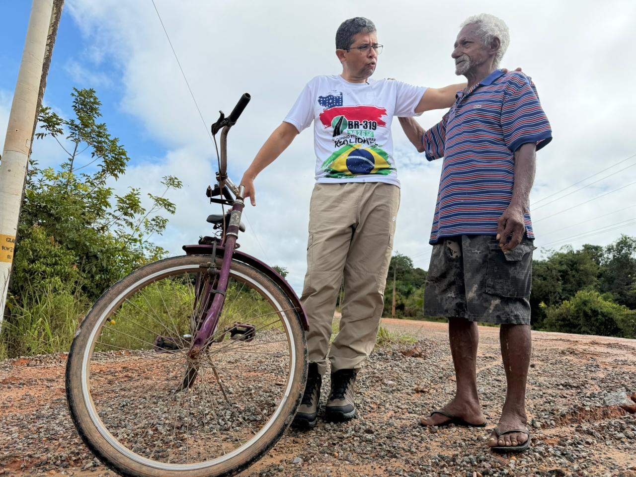 Deputado João Luiz realiza expedição pela BR-319 durante o Carnaval