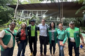 PMM apresenta projetos ambientais a representante do Banco Mundial