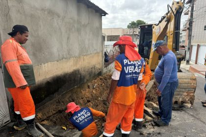 Prefeitura de Manaus age rápido e recupera drenagem rompida no bairro Japiim, na zona Sul