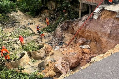 Prefeitura de Manaus inicia obra emergencial na Autaz Mirim