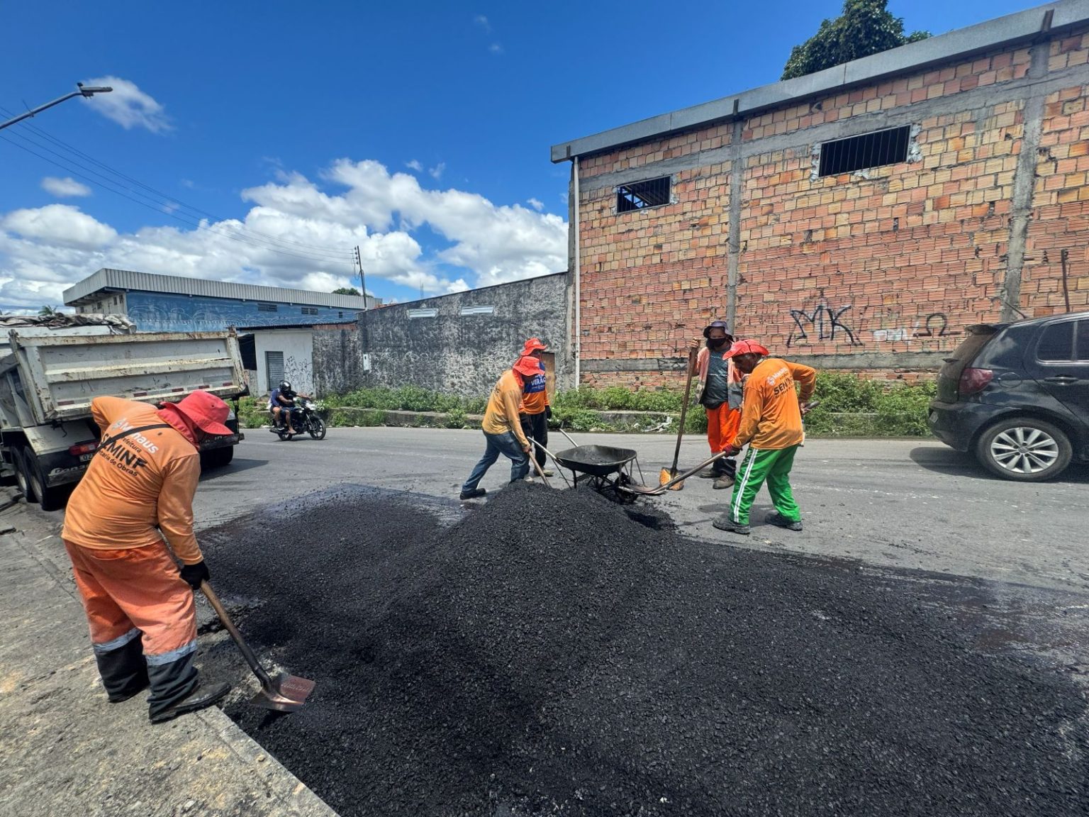 Prefeitura de Manaus realiza grande intervenção de recuperação asfáltica no bairro Alfredo Nascimento – Prefeitura Municipal de Manaus