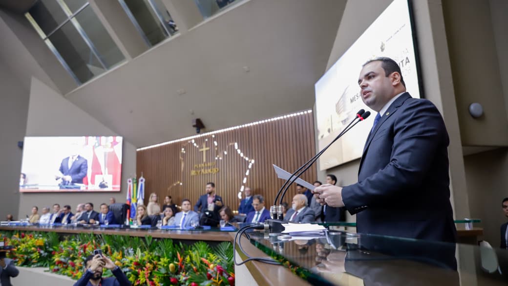 Presidente Roberto Cidade abre ano legislativo com leitura da mensagem governamental de Wilson Lima, nesta terça-feira (3/2)