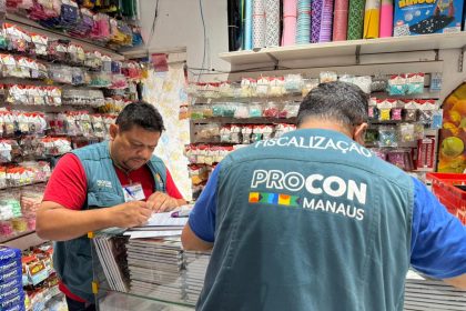 Procon apreende mais de 1,4 mil produtos irregulares