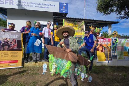 Unidade de Saúde rural promove 15ª edição do bloco ‘Carnaval Sorriso do Livramento’
