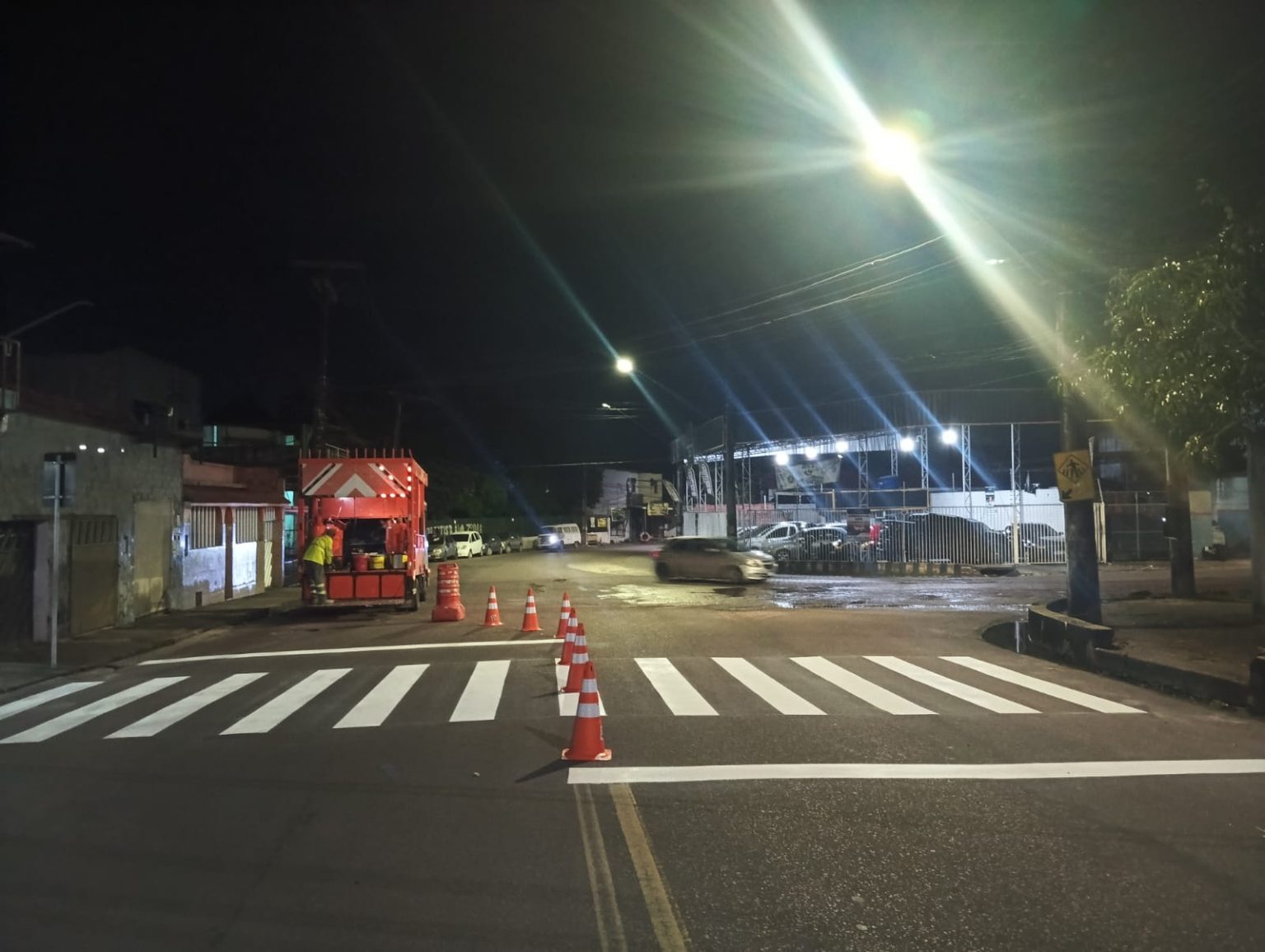 Prefeitura de Manaus avança com nova etapa de sinalização viária