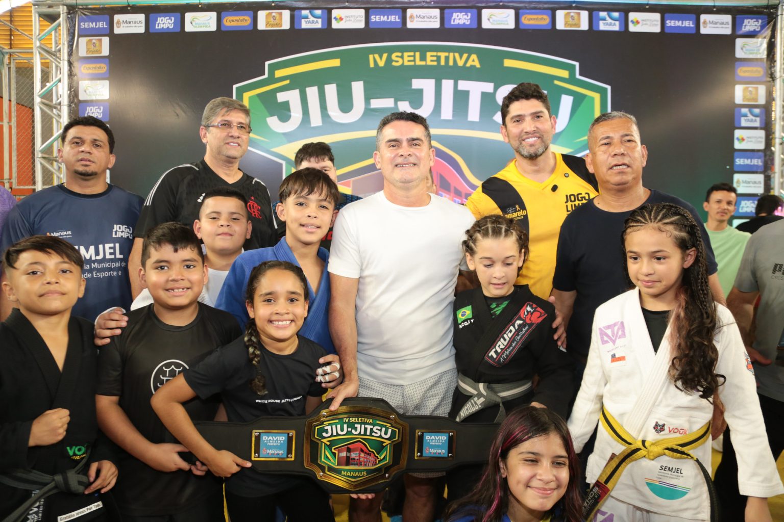David Almeida celebra recorde de atletas na 4ª Seletiva Manaus de Jiu-Jitsu