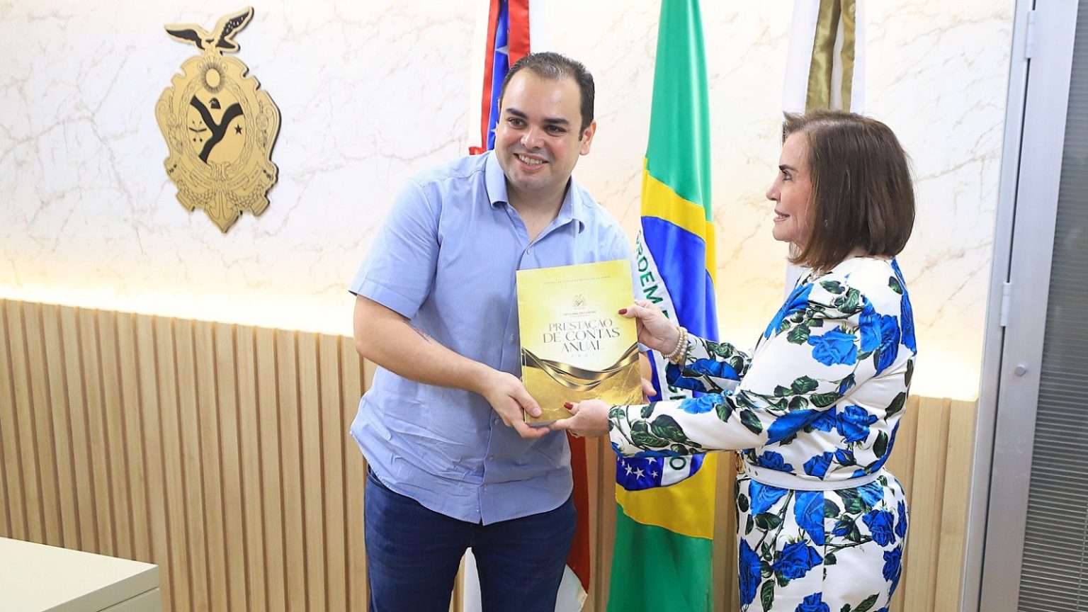 Assembleia Legislativa do Amazonas recebe prestação de contas do Tribunal de Contas do Estado de 2025