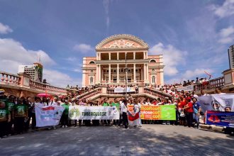Frente Parlamentar da Aleam participa de caminhada de sensibilização pelo ‘Dia Mundial de Luta contra a Tuberculose’, em Manaus
