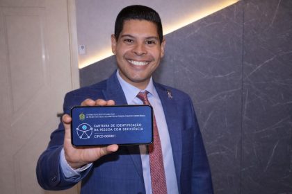 Carteira Digital da Pessoa com Deficiência, criada pelo deputado Mário César Filho, já está disponível; saiba como acessar