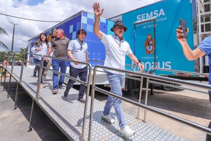 David Almeida entrega UBS Móvel e amplia acesso à saúde básica em áreas vulneráveis