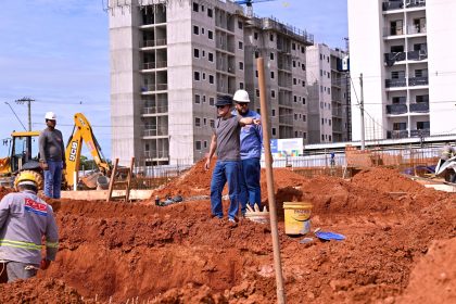 David Almeida fiscaliza obras estratégicas e acelera transformação urbana em Manaus