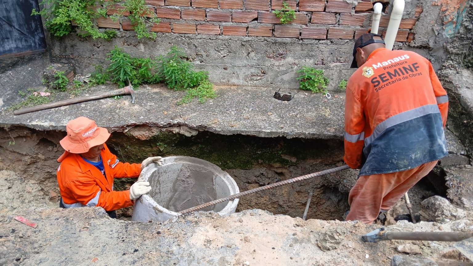 Prefeitura de Manaus elimina pontos de alagamento e recupera drenagem no Zumbi dos Palmares