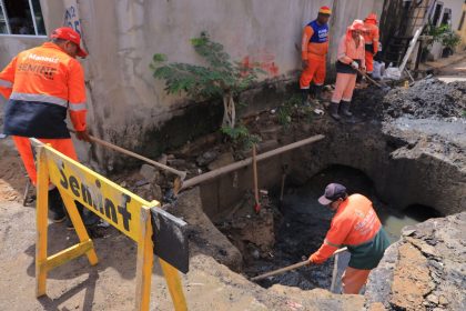 Prefeitura de Manaus intensifica limpeza na zona Sul