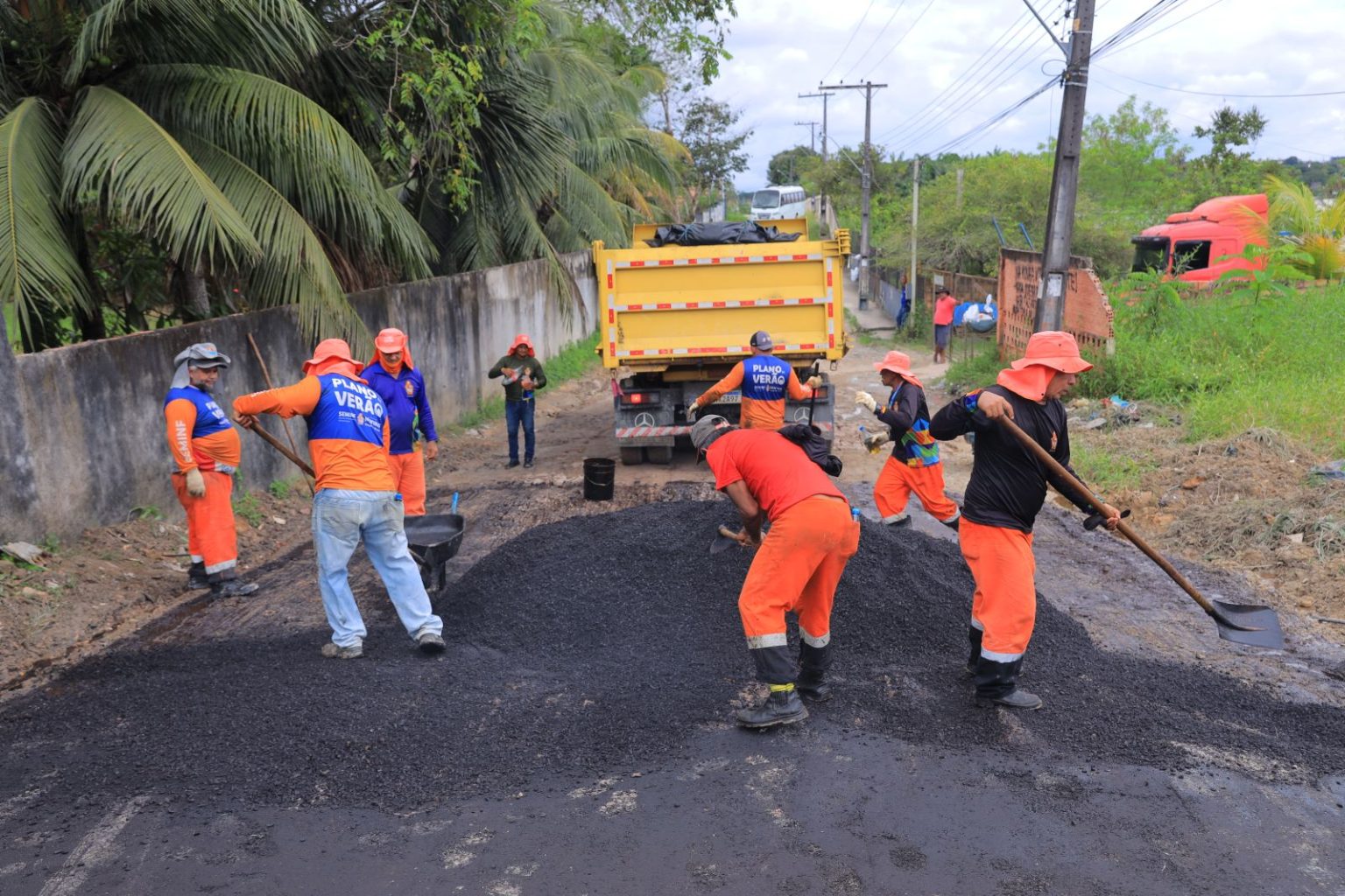 Prefeitura de Manaus intensifica obras no bairro Santa Etelvina