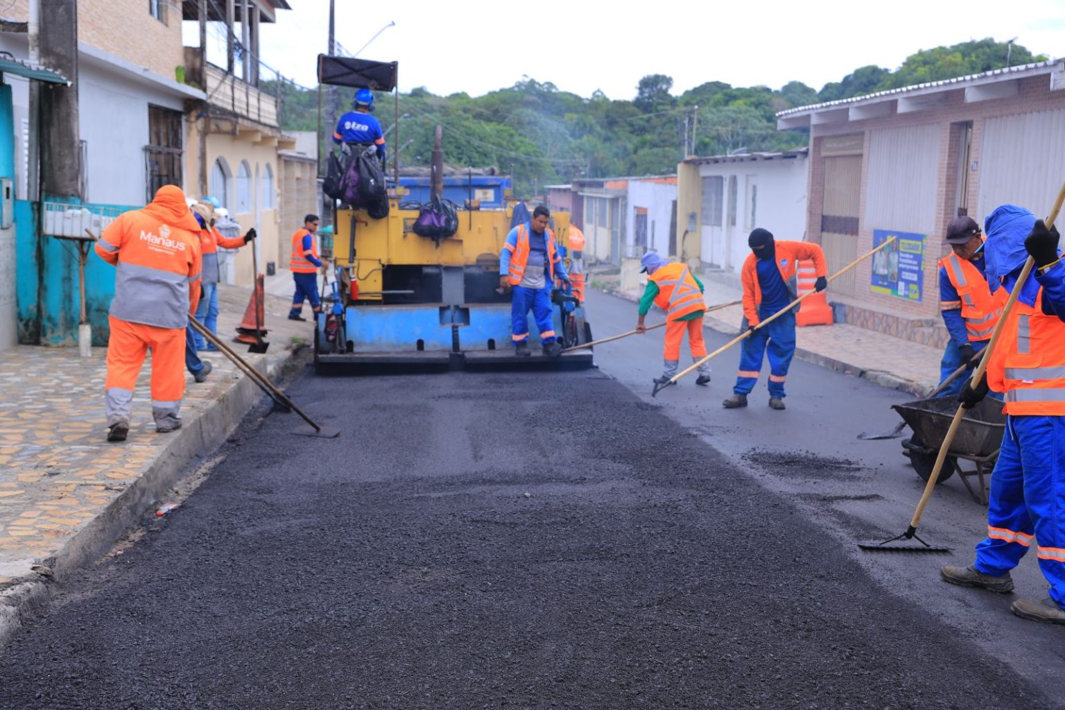 Prefeitura de Manaus intensifica recapeamento na zona Norte