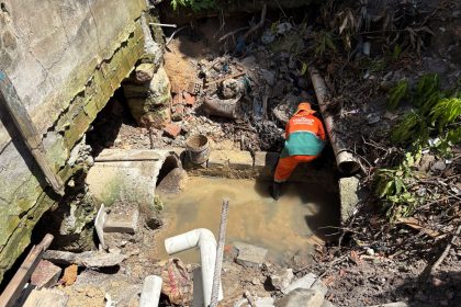 Prefeitura intensifica recuperação de drenagem no Coroado