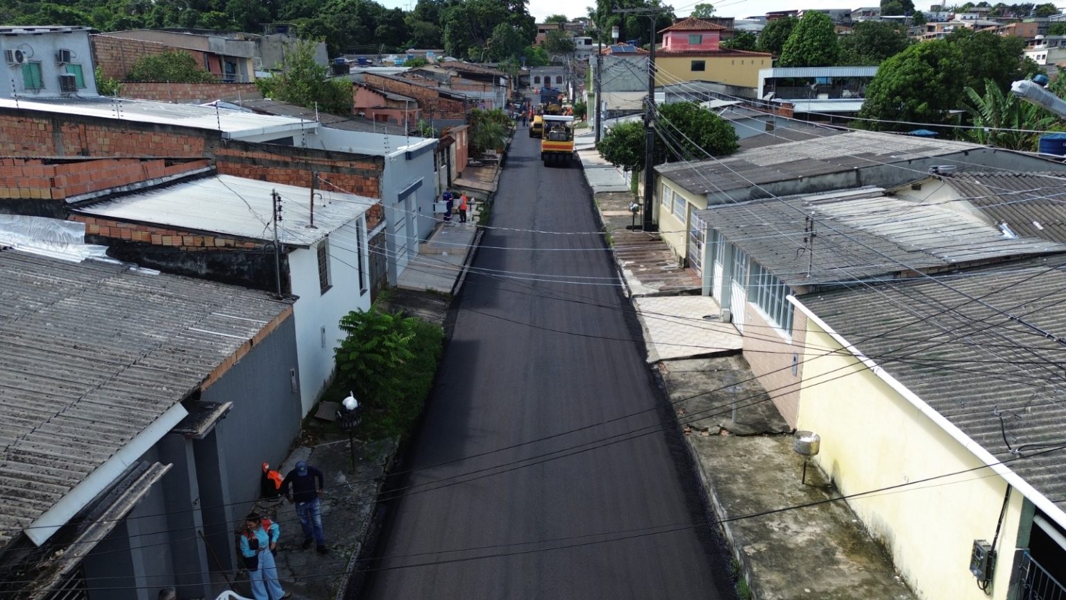 Segunda fase do pacote de recapeamento no bairro Cidade Nova