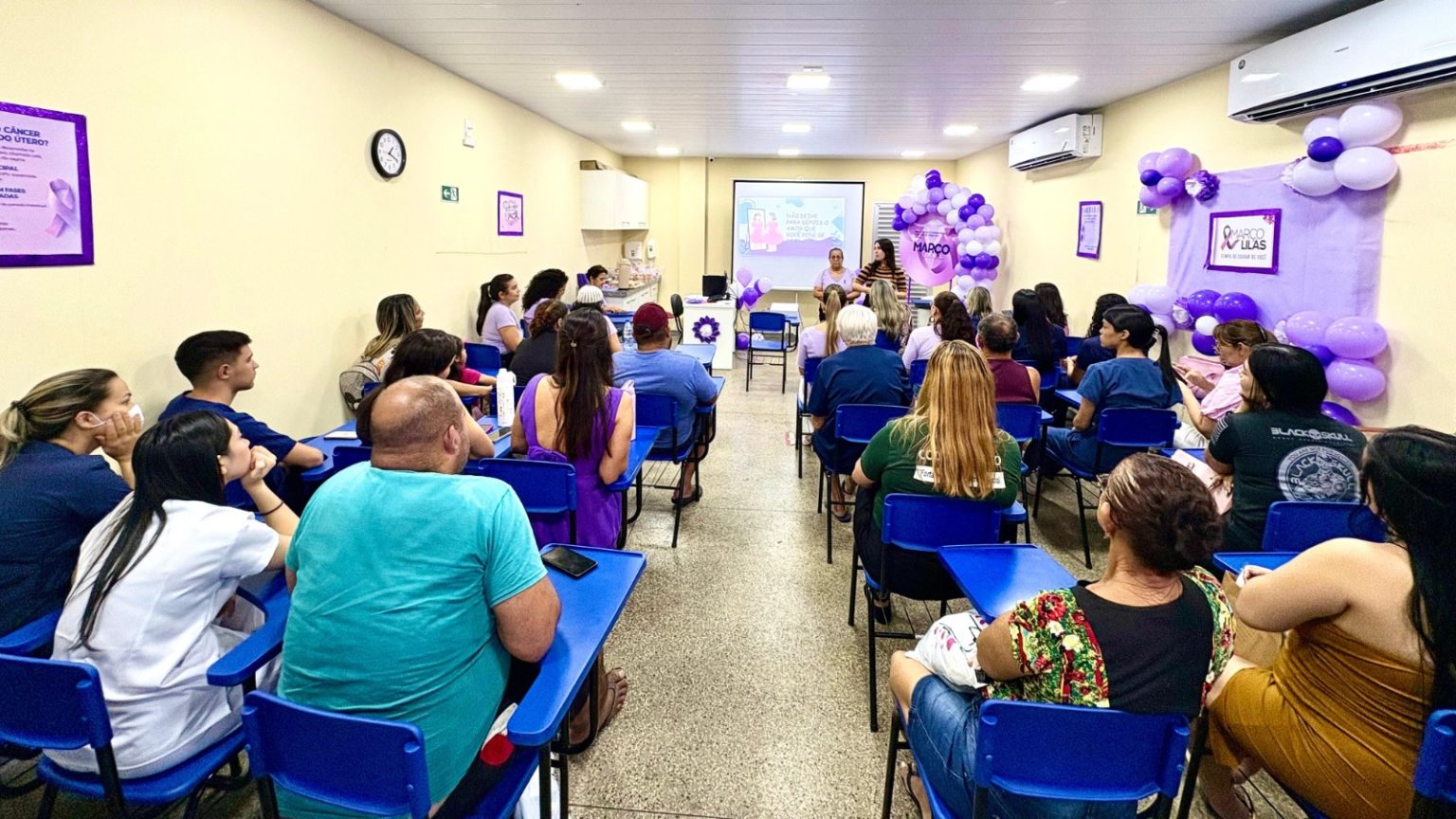 Prevenção do câncer do colo do útero tem reforço no ‘Março Lilás’